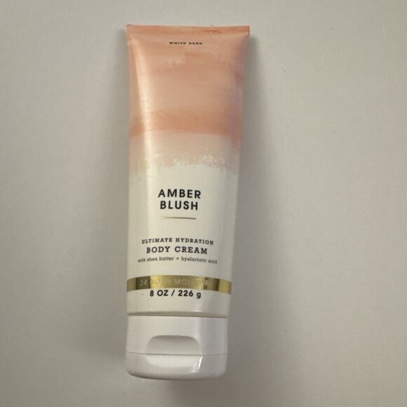 Bath & Body Works Amber Blush Ultimate Hydration Body Cream 8 Oz BB17 - Picture 1 of 3